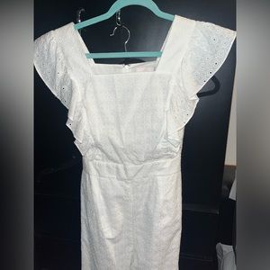 Rachel Parcell white jumpsuit size medium